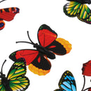 12 PCS Plastic Simulation Butterfly Action Figures Anima Insects Model Kids Educational Toy Gift