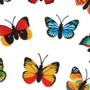 12 PCS Plastic Simulation Butterfly Action Figures Anima Insects Model Kids Educational Toy Gift