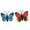 12 PCS Plastic Simulation Butterfly Action Figures Anima Insects Model Kids Educational Toy Gift