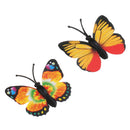 12 PCS Plastic Simulation Butterfly Action Figures Anima Insects Model Kids Educational Toy Gift