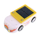 Kids Solar Car Educational DIY Assemble Toy - Solar or AA Batteries Powered