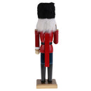 Christmas Holiday Wooden Nutcracker Soldier Figurine Doll 15inch Tall on Stand Xmas Gifts Home Decoration