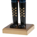 Christmas Holiday Wooden Nutcracker Soldier Figurine Doll 15inch Tall on Stand Xmas Gifts Home Decoration