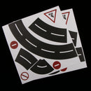 Curve Road Play Adhesive Tape Stickers For Children Toys Car Track Removable
