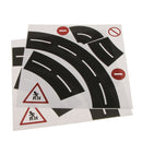 Curve Road Play Adhesive Tape Stickers For Children Toys Car Track Removable