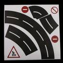Curve Road Play Adhesive Tape Stickers For Children Toys Car Track Removable