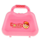 Portable Doctor Nurse Tools and Case Kit Kids Pretend Role Play Toy Gift Pink A