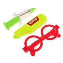 Portable Doctor Nurse Tools and Case Kit Kids Pretend Role Play Toy Gift Pink A