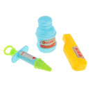 Portable Doctor Nurse Tools and Case Kit Kids Pretend Role Play Toy Gift Blue B