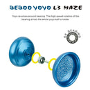 Yoyo Ball Alloy Professional Bearing String Trick Clutch Mechanism Toy Kids Gift Blue