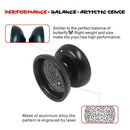 Cool Aluminum Professional Alloy Yoyo Clutch Speed Ball Bearing String Trick Toy for Kids/Adults Black