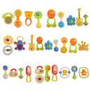 2pcs Baby Toddler Toy Phone Rattle Hand Shaking Bell Handbell Infant Educational Crib Stroller Pram Toy Kids Pretend Game