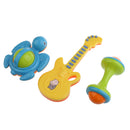 3pcs Baby Infant Handbell Rattle Cartoon Animal Tortoise Guitar Hand Shaking Bell Development Bed Stroller Crib Toys Gifts