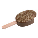 Wooden Mini Chocolate Popsicle Pretend Play Food Toy for Kids Toddlers (1 piece)