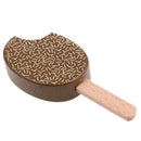 Wooden Mini Chocolate Popsicle Pretend Play Food Toy for Kids Toddlers (1 piece)