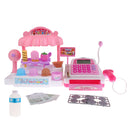 Fantasy Pretend Play Simulation Ice Cream Store Cash Register Set Kids/Children Shopping Role Play Food Toy Playset