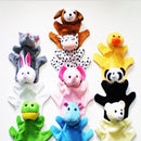 10Pcs Cartoon Animal Finger Hand Puppets Doll Baby Story Telling Props Educational Teaching Aids Pretend Play Toys