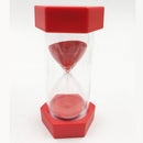 3 Minutes Hourglass Sand Timer Sandglass Kitchen Coffe Sand Egg Timer Exercise Tools Time Practicing Home Decoration Red