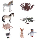 Mini Plastic Simulation Octopus Animal Model Toy Action Figure Figurine Children Kids Educational Toys Collectables Chrismas Gift