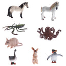 Mini Plastic Simulation Octopus Animal Model Toy Action Figure Figurine Children Kids Educational Toys Collectables Chrismas Gift