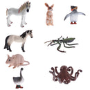 Mini Plastic Simulation Octopus Animal Model Toy Action Figure Figurine Children Kids Educational Toys Collectables Chrismas Gift