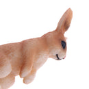 Mini Plastic Simulation Rabbit Animal Model Toy Action Figure Figurine Children Kids Educational Toys Collectables Chrismas Gift