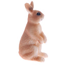Mini Plastic Simulation Rabbit Animal Model Toy Action Figure Figurine Children Kids Educational Toys Collectables Chrismas Gift