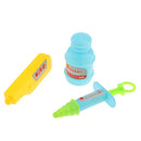 Portable Doctor Nurse Tools and Case Kit Kids Pretend Role Play Toy Gift Green C