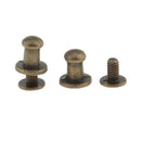 1:12 Scale Bronze Door Knobs Handles Dollhouse Miniature DIY Accessory 5pcs
