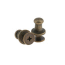1:12 Scale Bronze Door Knobs Handles Dollhouse Miniature DIY Accessory 5pcs