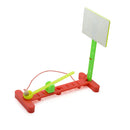DIY Plastic Mini Basketball Ball Shooting Game Machine Lever Principle Science Experiment Assembly Model Kids Educational Toys