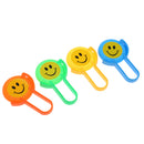 4pcs Smile Face Flying Disc Prizes for Classroom Teacher, Pinata Filler Toy