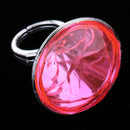 5pcs Plastic Diamond Rings Prizes for Classroom Teacher, Pinata Filler Toy
