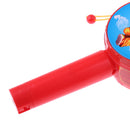 Kids Music Toys Plastic Rattle Drum Percussion Toy Hand Fun Gift for Baby Toddler - B