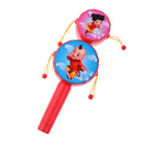 Kids Music Toys Plastic Rattle Drum Percussion Toy Hand Fun Gift for Baby Toddler - B