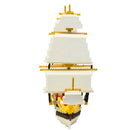 3000Pcs Plastic Granulated Galleon Grand Ship Model Blocks Assembly Building Blocks Intelligence Puzzle Kids Educational Toys