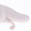 Lifelike Simulation Widlife White Fox Animals Model Figurine Kids Action Figure Science Nature Toys Home Decoration