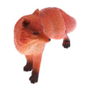 Simulation Wildlife Forest Animal Model Red Fox Action Figures Toys Kid Educational Toy Home Collectibles Decoration