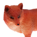 Simulation Wildlife Forest Animal Model Red Fox Action Figures Toys Kid Educational Toy Home Collectibles Decoration