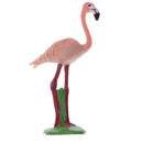 Lifelike Simulation Jungle Widlife Flamingo Bird Animals Model Figurine Kids Action Figure Science Nature Toys Home Decoration Props - A