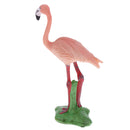 Lifelike Simulation Jungle Widlife Flamingo Bird Animals Model Figurine Kids Action Figure Science Nature Toys Home Decoration Props - A