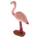 Simulation Wildlife Jungle Flamingo Bird Animal Model Action Figures Toys Kid Educational Toy Home Office Collectibles Decoration - C