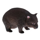 Simulation Wildlife Wombat Animal Model Action Figures Toys Kid Educational Toy Home Office Collectibles Decoration