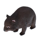 Simulation Wildlife Wombat Animal Model Action Figures Toys Kid Educational Toy Home Office Collectibles Decoration