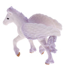 Realistic Plastic Animal Model Figure White Pegasus Model Figurine Kids Toy Both Indoor/Outdoor Play Home Office Decoration Birthday Gift