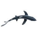 Realistic Plastic Animal Model Figure Blue Shark Model Figurine Kids Toy Both Indoor/Outdoor Play Home Office Decoration Birthday Gift