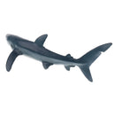 Realistic Plastic Animal Model Figure Blue Shark Model Figurine Kids Toy Both Indoor/Outdoor Play Home Office Decoration Birthday Gift