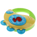 Baby Musical Learning Toy Electronic Tambourine with Sound & Lights Kids Toys Gift