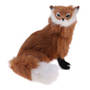 Realistic Farm/Yard Animal Model Figurines Children Science & Nature Toy Gift Home Decor- Squatting Fox