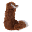 Realistic Farm/Yard Animal Model Figurines Children Science & Nature Toy Gift Home Decor- Squatting Fox